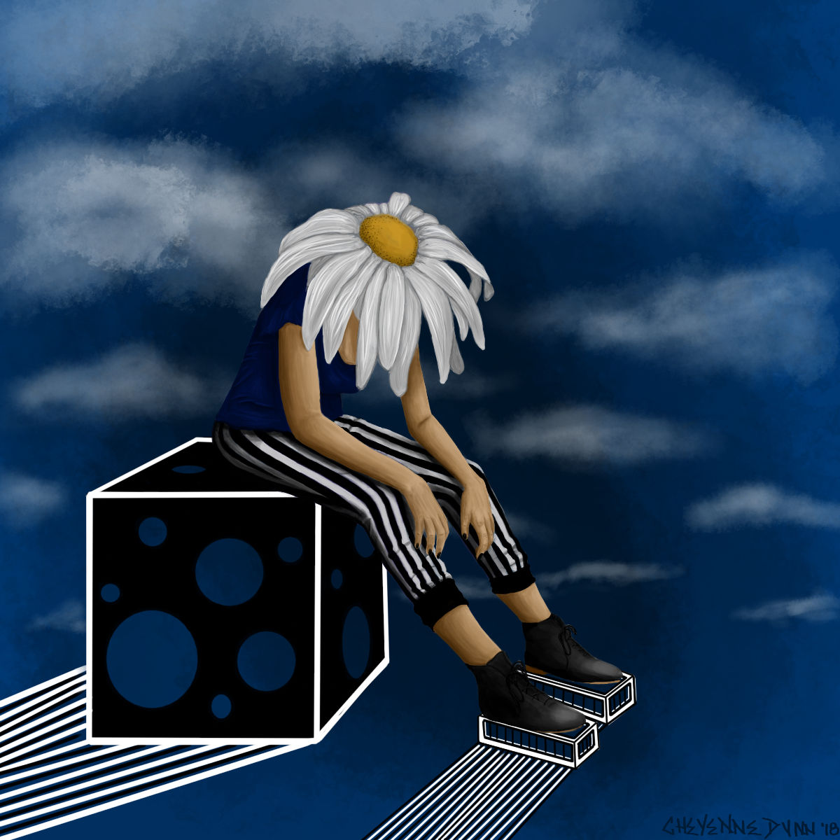 LEMOLO Cheyenne Dunn Feeling A Little Blue.jpg